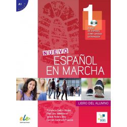 Język hiszpański Nuevo Espanol en marcha 1 Libro del Alumno Podręcznik A1 +CD